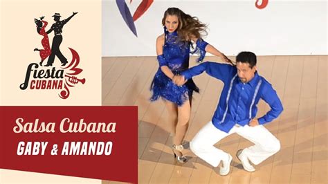 Coreograf A De Salsa Cubana Abre Que Voy Gaby Y Amando Fiesta