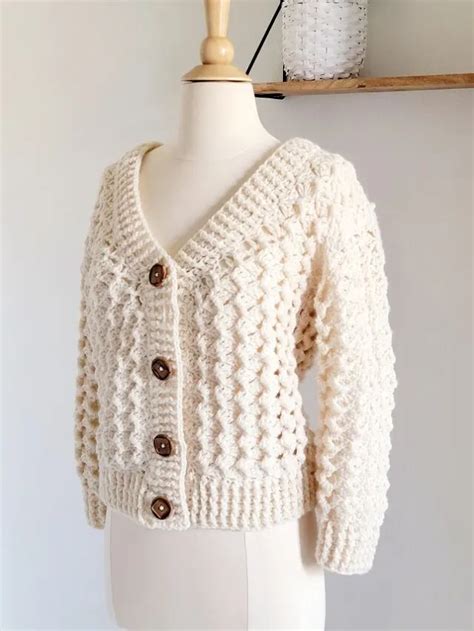 Cropped Crochet Cardigan Pattern Crochet Dreamz