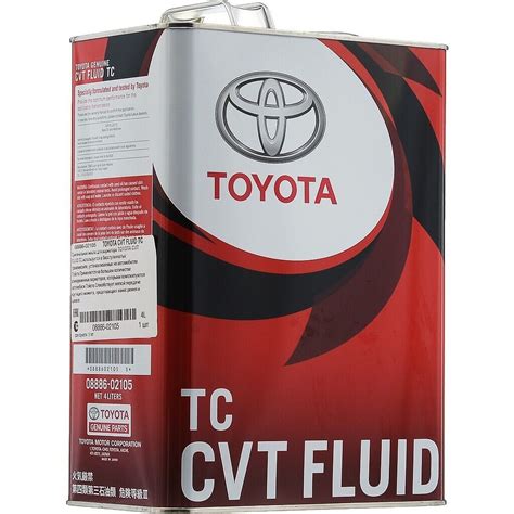 OEM Genuine Toyota Super CVT Fluid TC 4 Liters Transmission Gear Oil