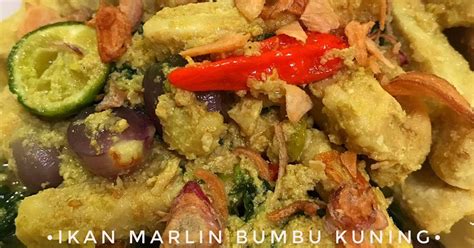 Resep Ikan Marlin Bumbu Kuning oleh Dee Amron - Cookpad