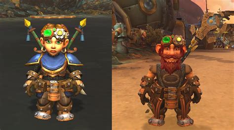 Some Mixes With The Gnome Heritage Armor Rtransmogrification