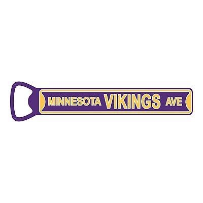 NFL Bottle Opener Minnesota Vikings Magnetic Size 7 X 1 EBay