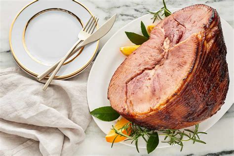 Maple Bourbon Glazed Ham Recipe