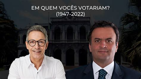 Em Quem Os Inscritos Votariam Para O Governo De Minas Gerais