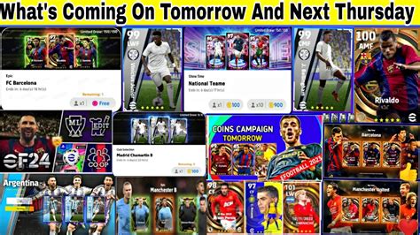 What S Coming On Tomorrow And Next Thursday In Efootball 2023 Mobile