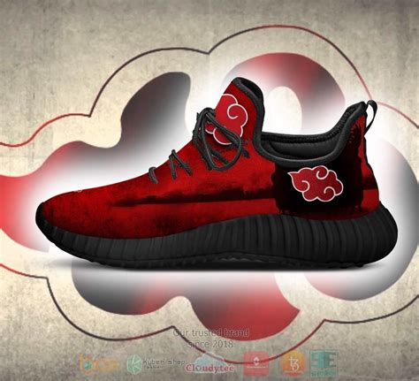 Hot Akatsuki Cloud Naruto Anime Reze Sneaker Express Your Unique Style With Boxboxshirt