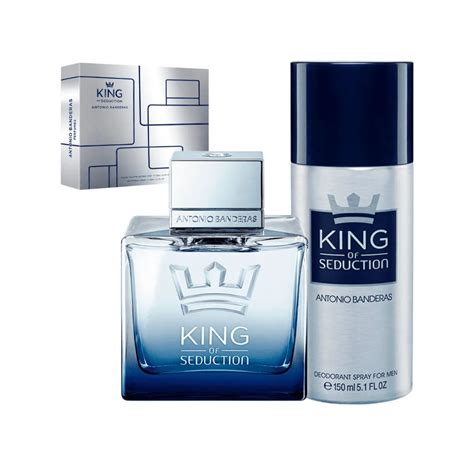 Kit Antonio Banderas King Of Seduction 100ML Desodorante 150 Ml EDT