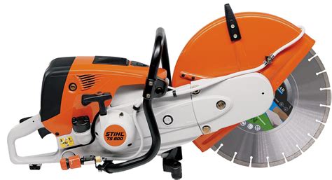 STIHL TS 800 Motorzaag 5 0kW Ø max 400 mm van voorden b v