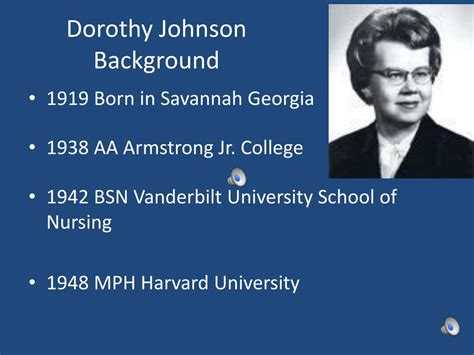 PPT - Dorothy Johnson PowerPoint Presentation, free download - ID:3189394