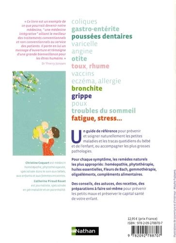 Le Guide Pour Soigner Mon Enfant Au Naturel De Christine Coquart