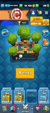 Conta Clash Arena 13 4k de troféus Clash Royale GGMAX