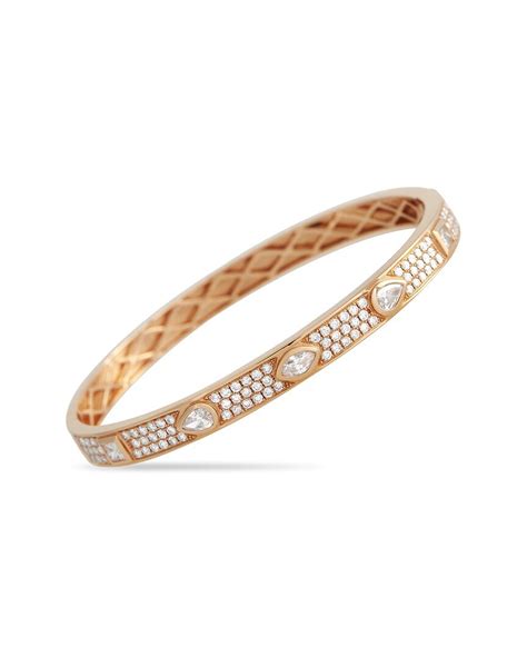 Buy Diamond Select Cuts K Rose Gold Ct Tw Diamond Bangle