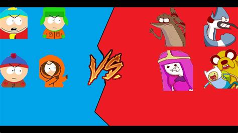 M U G E N SOUTH PARK TEAM VS CARTOON NETWORK TEAM YouTube