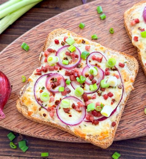 Flammkuchen Toast Blitzrezept