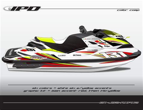 Sea Doo Rxp X 260 And 300 Graphics Kit Js2 Design Ipd Jet Ski Graphics