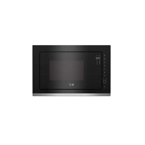 MICRO ONDES ET GRILL ENCASTRABLE 25L NOIR BEKO BMGB25333X