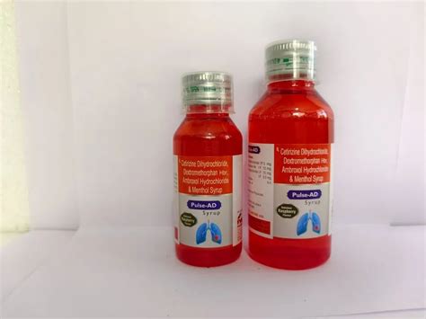 Pulse Ad Cough Syrup Bottle Size 100 Ml At Best Price In Himatnagar Id 25931563462