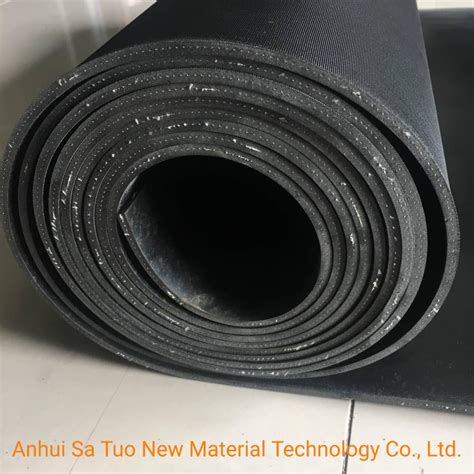 Nbr Cr Sbr Epdm Nbr Fkm Fabric Insertion Rubber Sheet For Industry Use