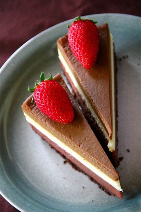 Triple Layer Cheesecake Easy Delicious Recipes