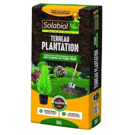 Solabiol Terplan Terreau Plantation L Cdiscount Jardin