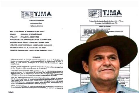 Pr Candidato Ao Governo De A Ail Ndia Paulo Lira Entra Apela O