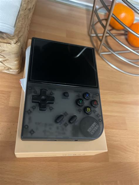 Anbernic Rg Xx Plus Game Console Gb Transparent Black