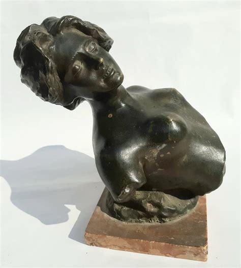 Giuseppe Renda 1859 1939 Sculpture Portrait D Une Catawiki