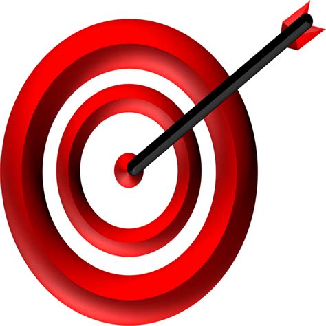 Bullseye Arrow Clipart