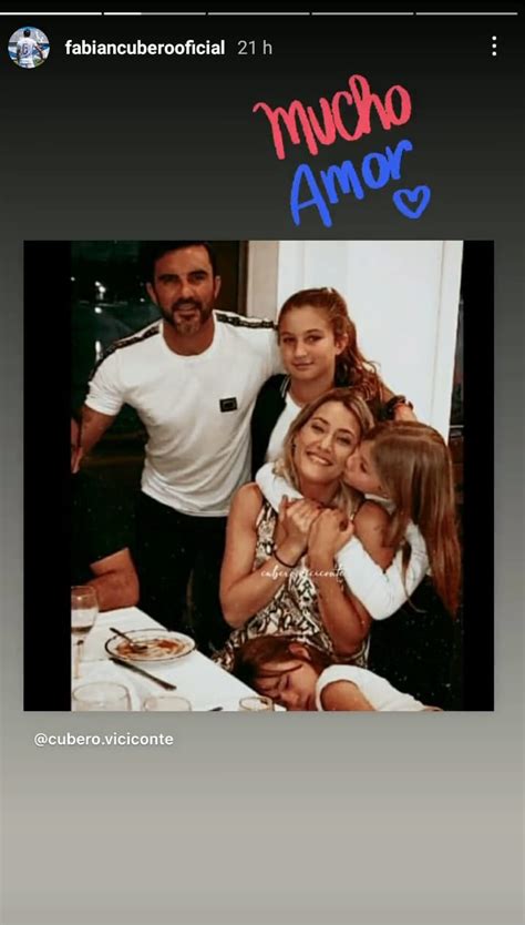 Mica Viciconte Y Fabi N Cubero Mostraron Una Foto De Su Familia Ensamblada