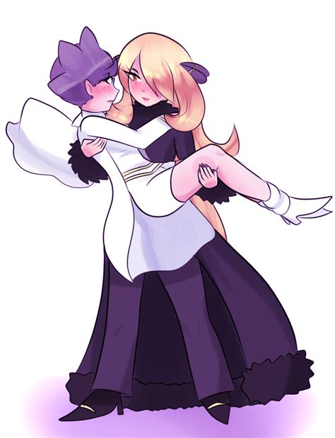 Cynthia And Diantha By Sexybrony On Deviantart