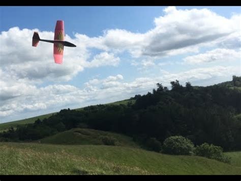 2x Lidl XL Glider Plane On The Slope Full Flight YouTube