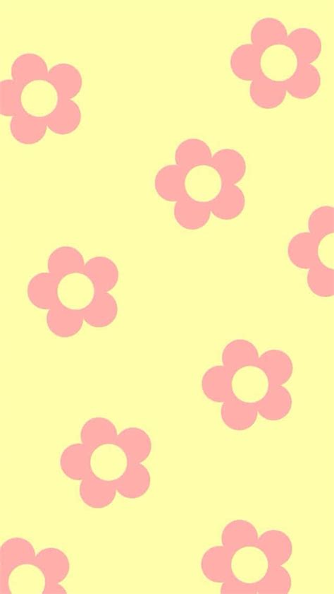 Background Pastel Pink And Yellow Aesthetic