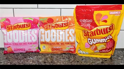 Starburst Goodies Favereds And Original Gummies And Original Gummies