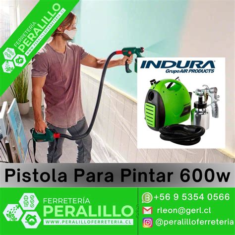 Pistola Electrica Pintar Ww Indura Peralillo Ferreteria