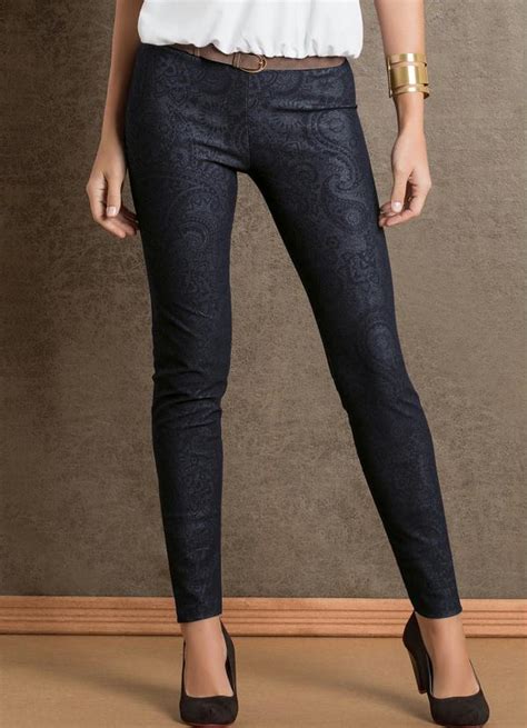 Cal A Legging Estampa Jacquard Queima De Estoque