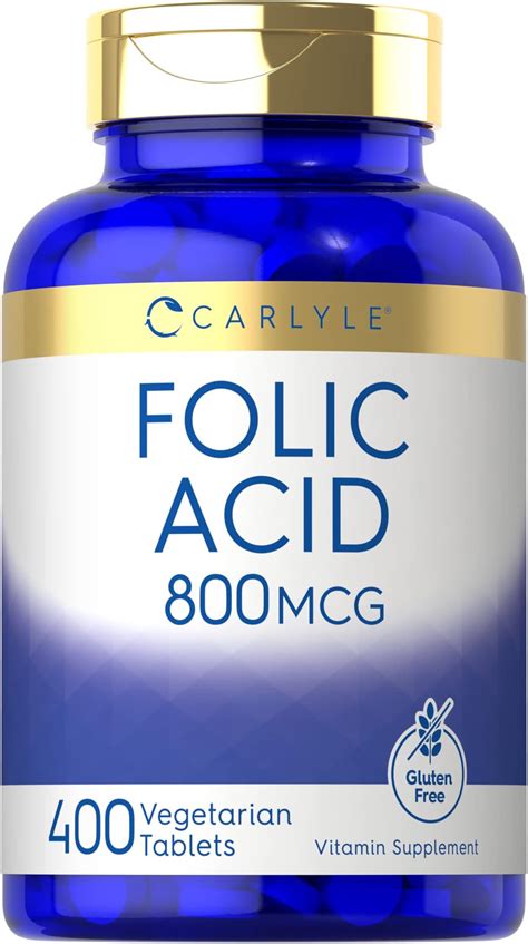 Amazon St Century Mcg Folic Acid Tablets Assorted