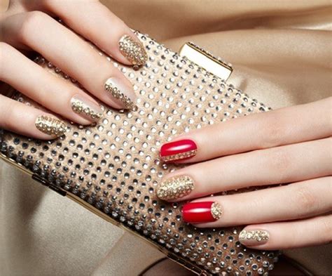 Nas Unhas Unhas Perfeitas Adesivo De Strass