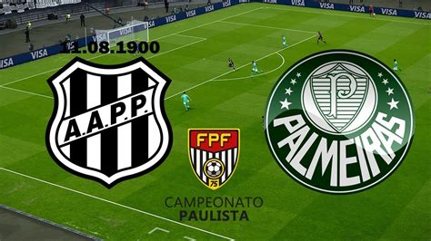 Ponte Preta X Palmeiras Campeonato Paulista 2020 Jogo Ao Vivo Youtube