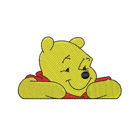 Winnie The Pooh Machine Embroidery Design Etsy