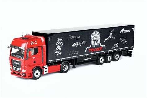 Spiel Modellkist L Shop Man Tgx Gx X Mit Achs Schwarzm Ller