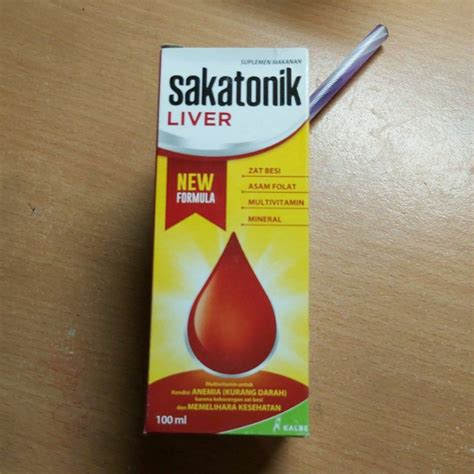 Jual Sakatonik Liver New Formula 100ml Shopee Indonesia