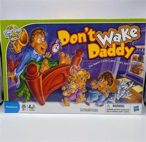 Don T Wake Daddy Board Game New And Sealed Hasbro 2011 Preschool 3 Ebay