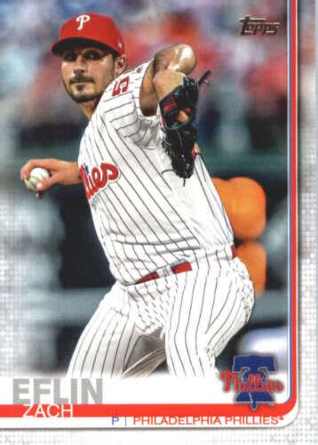 Topps Zach Eflin Philadelphia Phillies Baseball Card Ebay