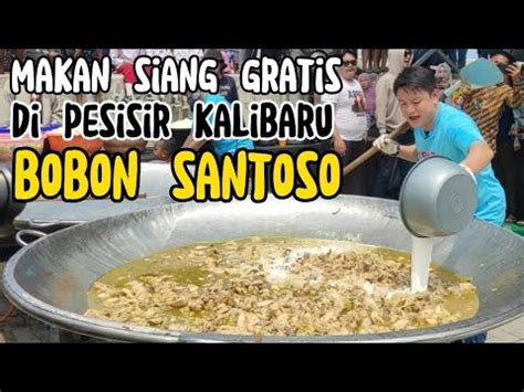 Mengintip Bobon Santoso Masak Besar Bareng Pak Prabowo Di Pesisir