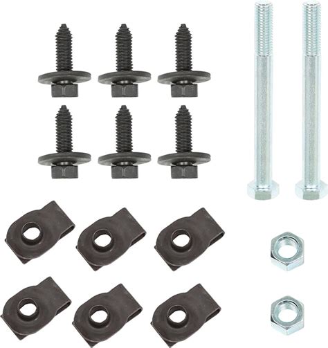 Amazon Munirater 16PCS Front Leaf Spring Bracket Mounting Eye