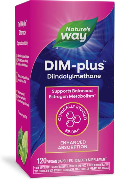 Natures Way Dim Plus Dim Supplement Supports Balanced