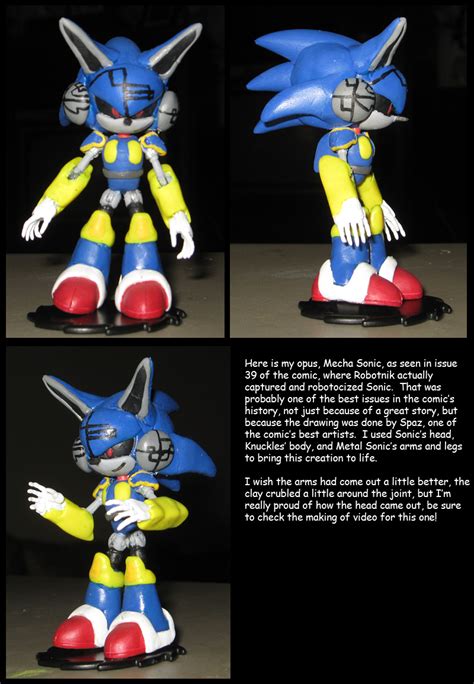 Mecha Sonic Custom By Wakeangel2001 On DeviantArt