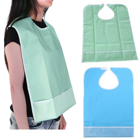 Nuolux Bibs Adult Eating Elderly Senior Aprons Apron Feeding Clothing