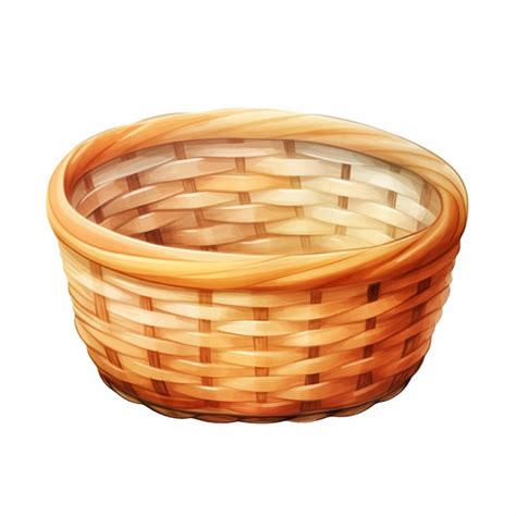 Premium Vector Wicker Basket