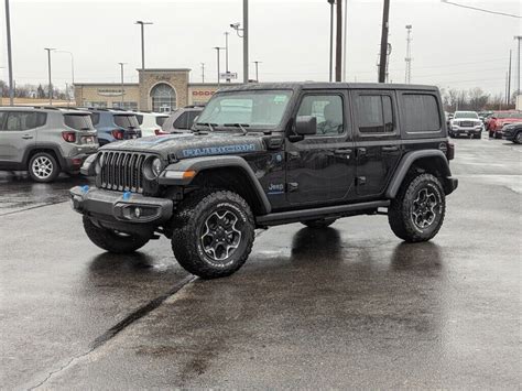 2023 Jeep Wrangler Rubicon 4xe 31 Miles 4d Sport Utility Black Clearcoat - New Jeep Wrangler for ...